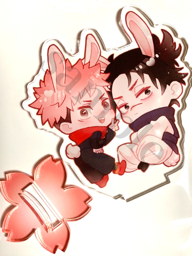 【再販3月上旬】脹虎うさアクキー/アクスタ