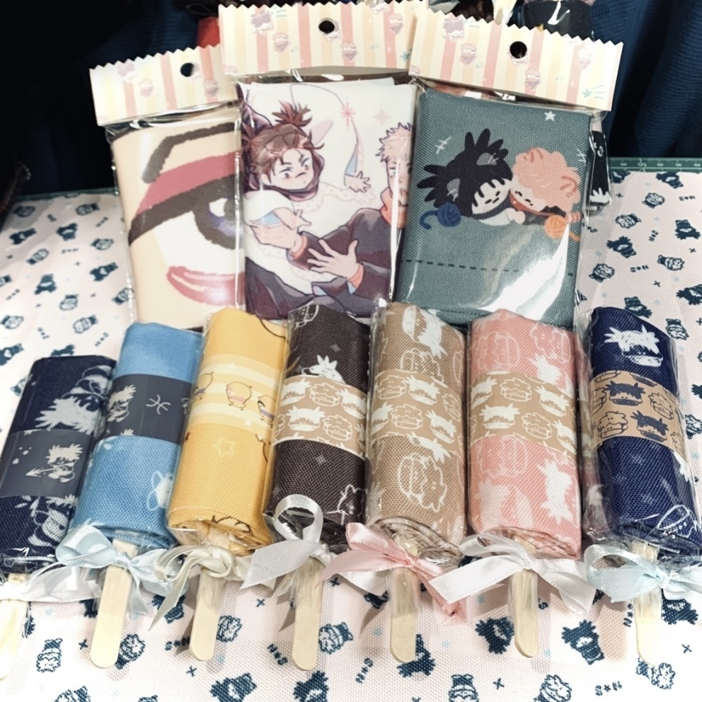 脹虎ランチョンマット布ポスター