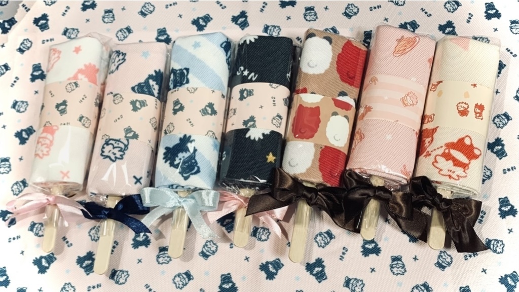 脹虎ランチョンマット布ポスター