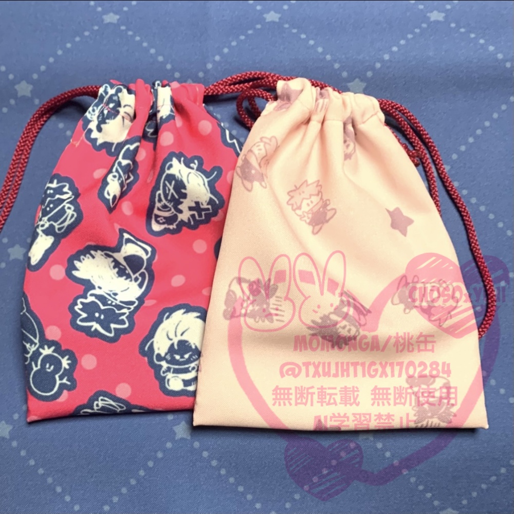 【再販10月下旬】ミニ巾着 両面撥水マット