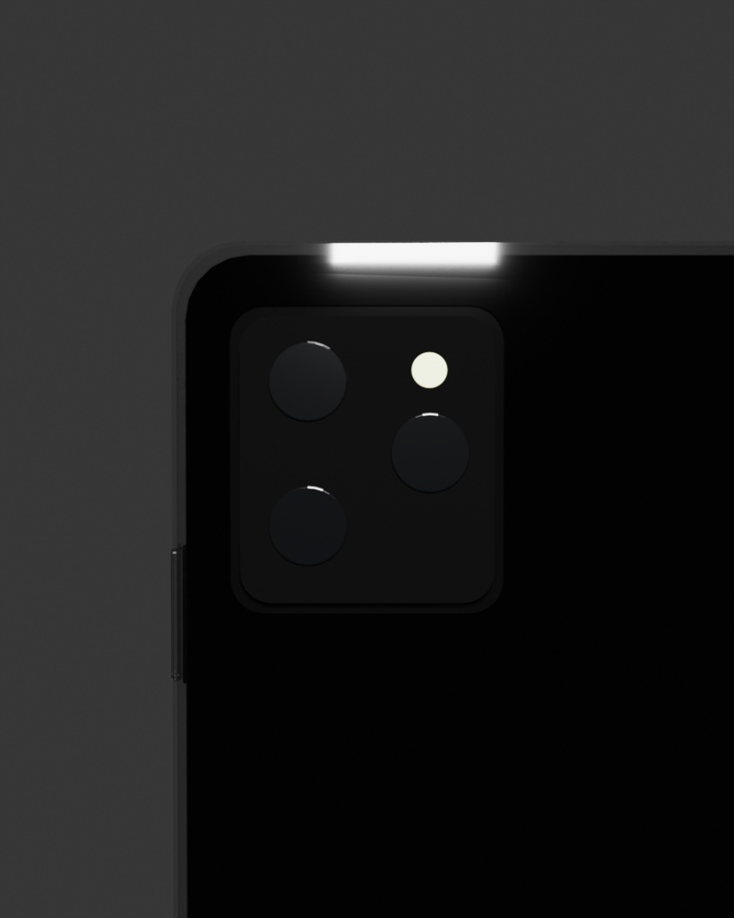 汎用スマートフォン+クリアケース 3Dモデル / Generic Smartphone + Clear Case 3D Model