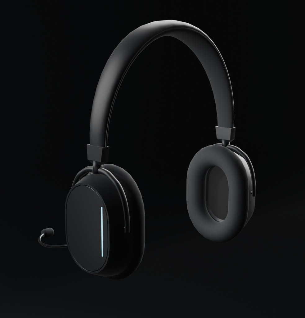 3D Model Headset
