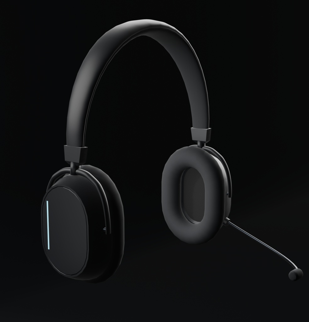 3D Model Headset