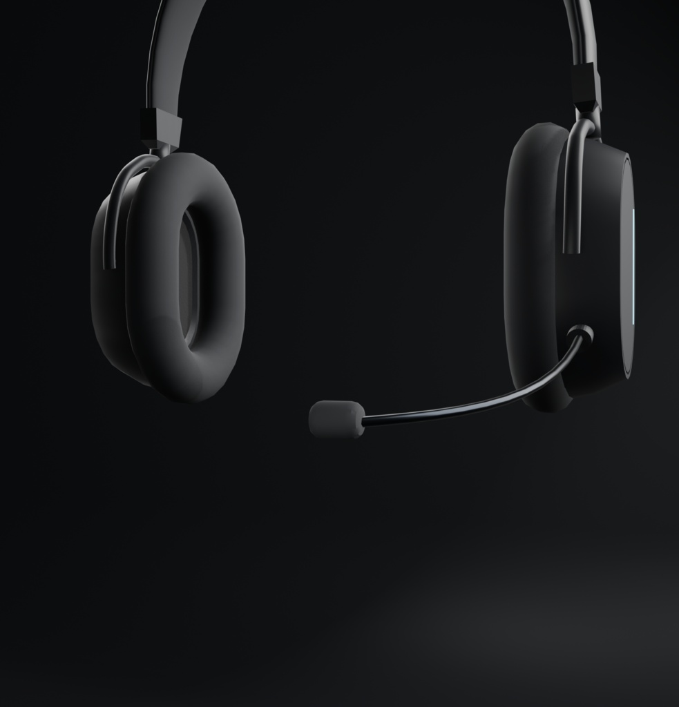 3D Model Headset
