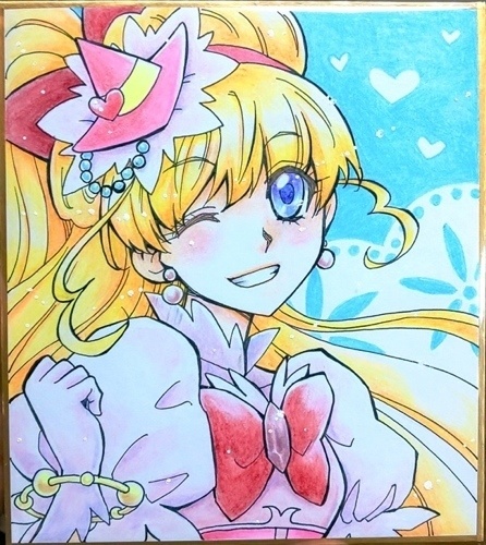 キュアミラクル　ミニ色紙