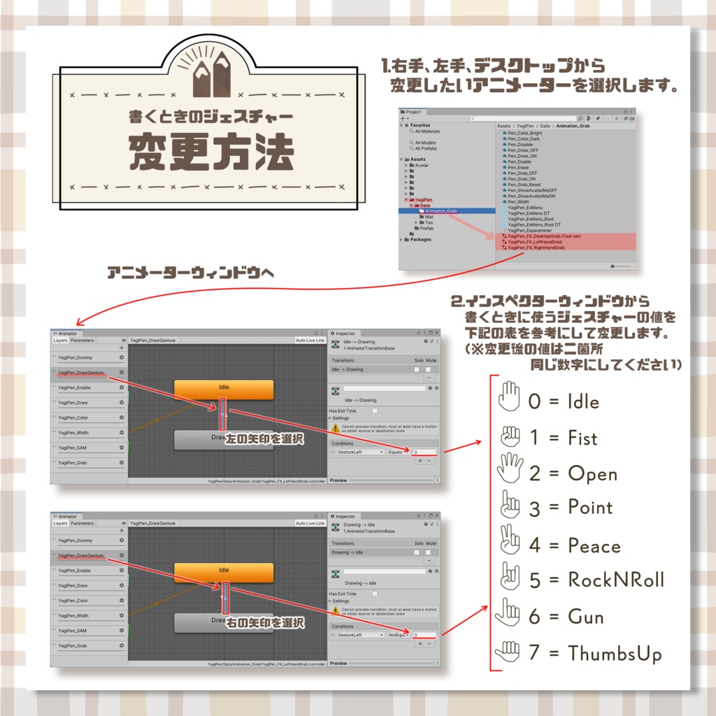 Quest対応!無言勢のための持てる多機能アバターペン-YagiPen