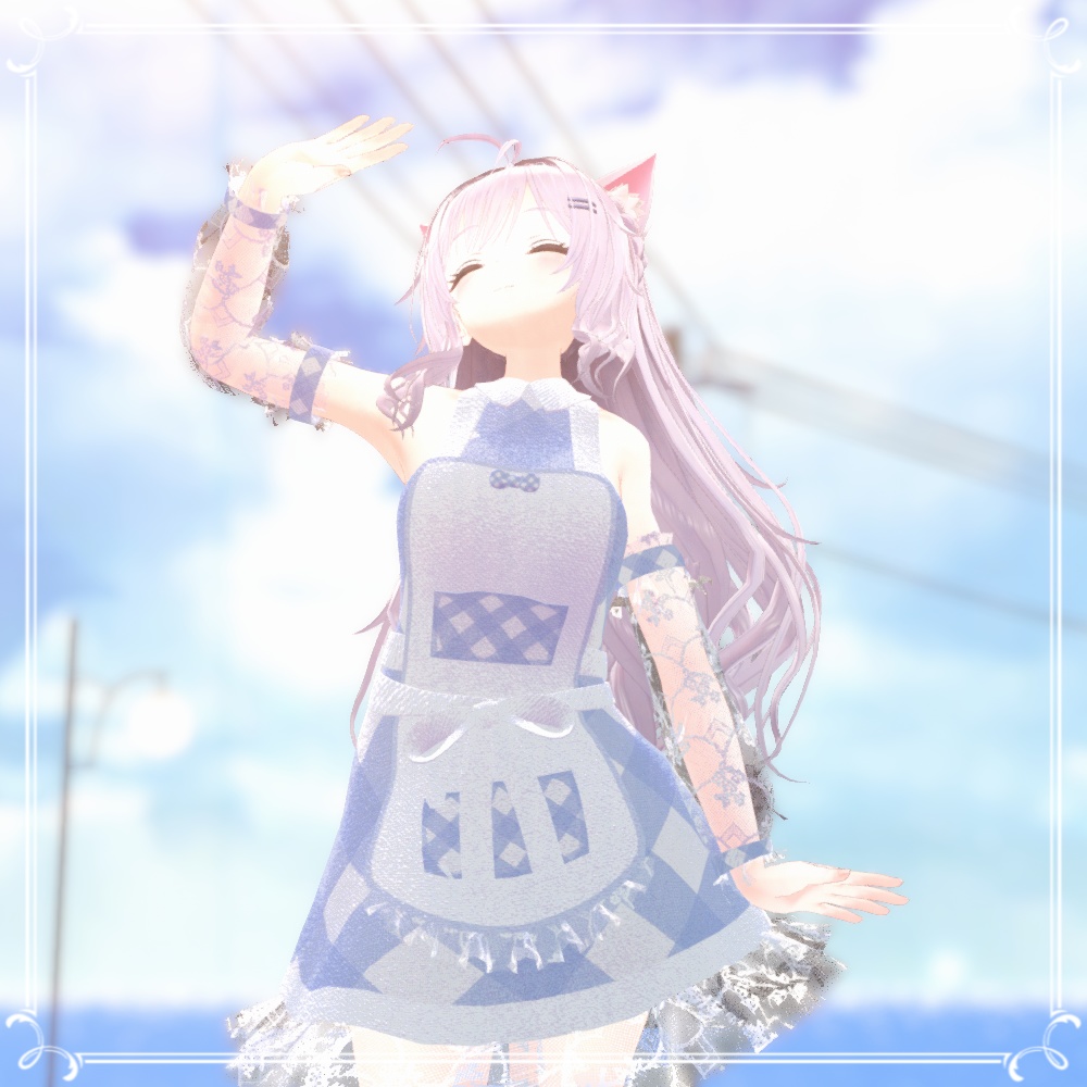 エプロンワンピ【2アバター対応】