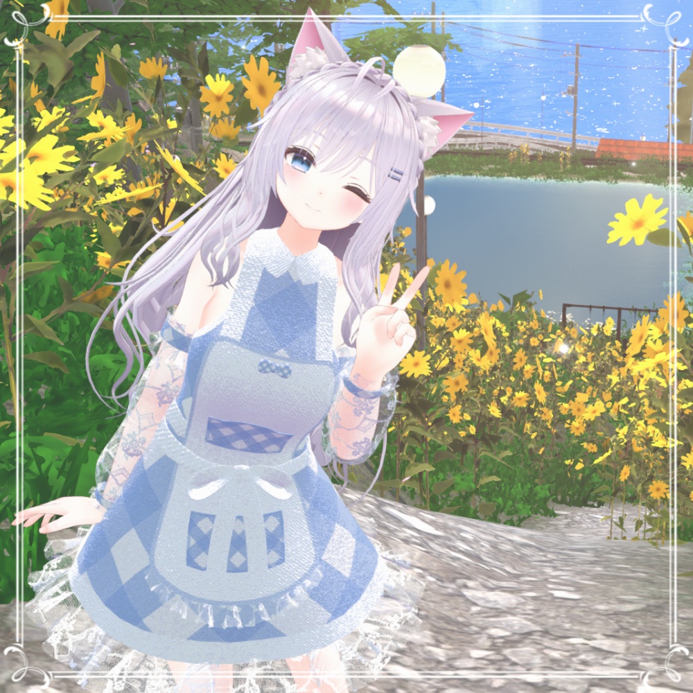 エプロンワンピ【2アバター対応】