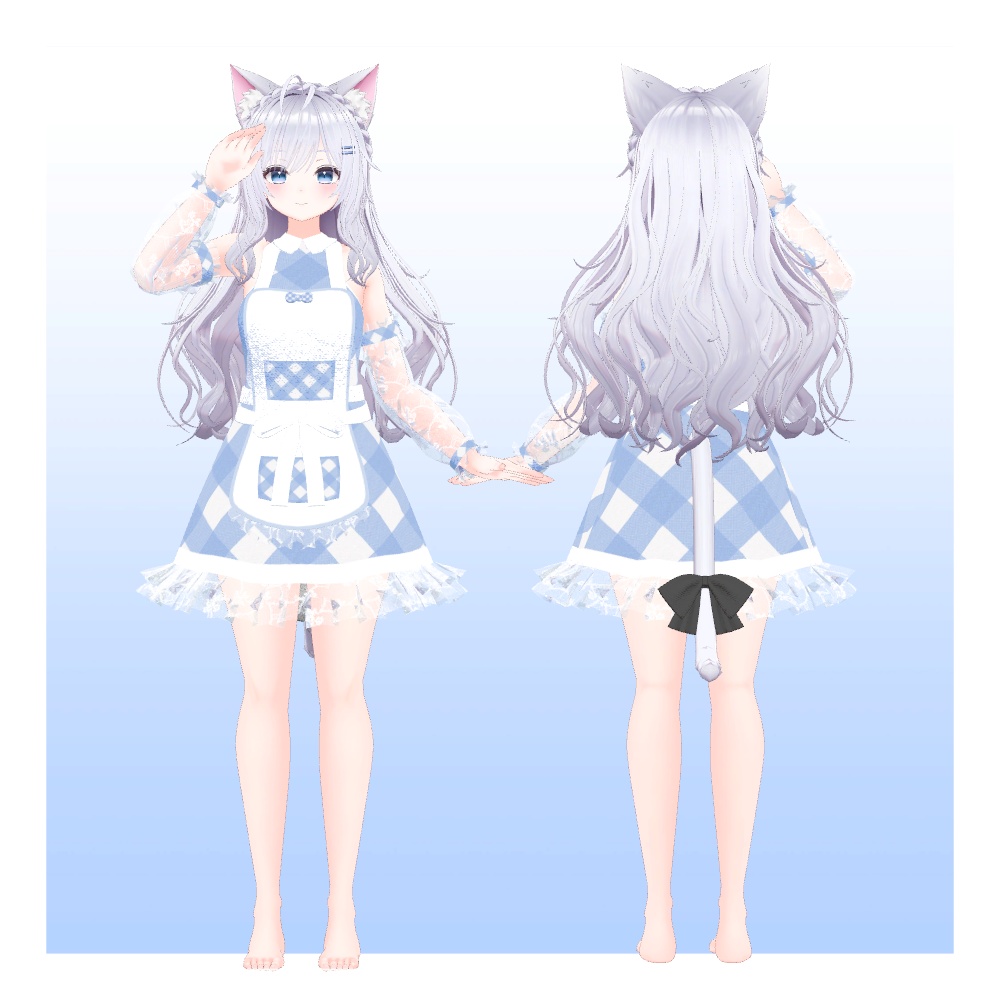 エプロンワンピ【2アバター対応】