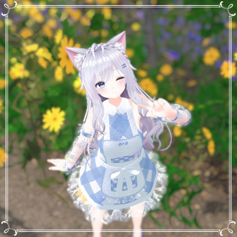 エプロンワンピ【2アバター対応】