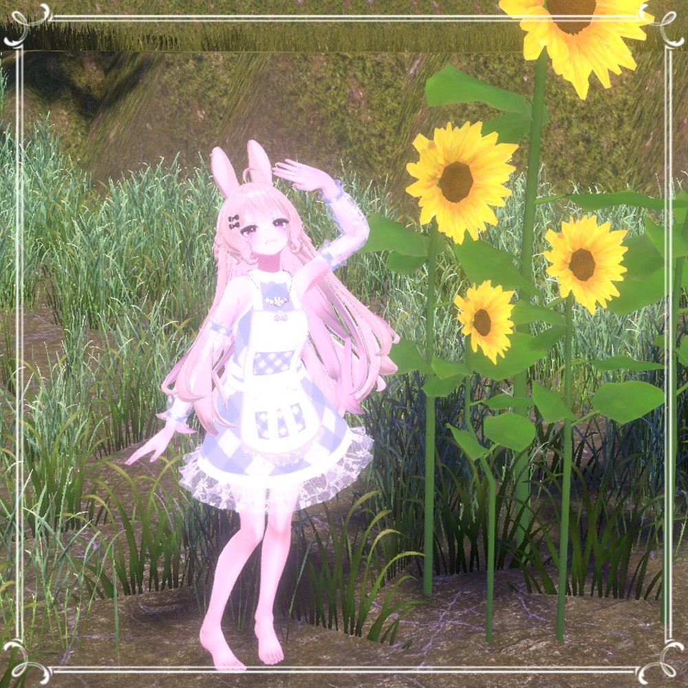 エプロンワンピ【2アバター対応】