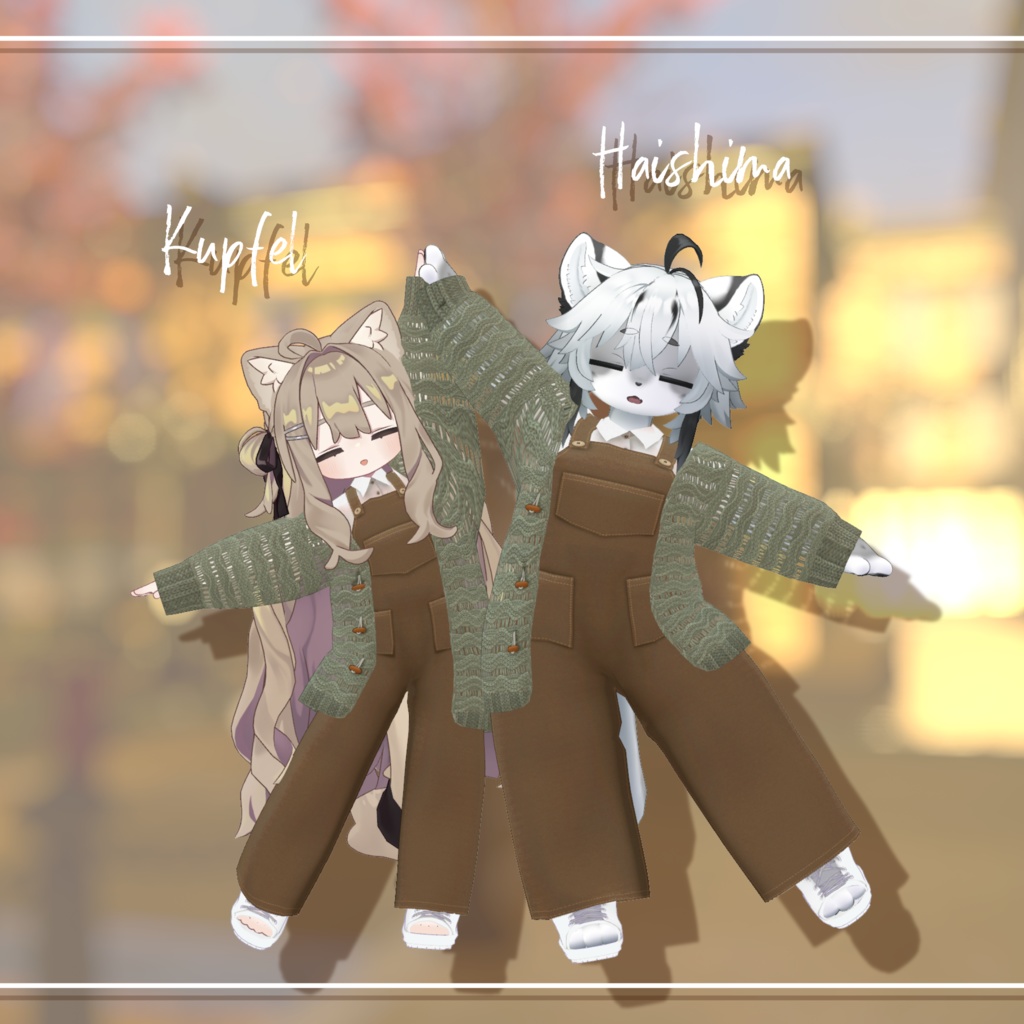 【複数対応】Autumn Overall