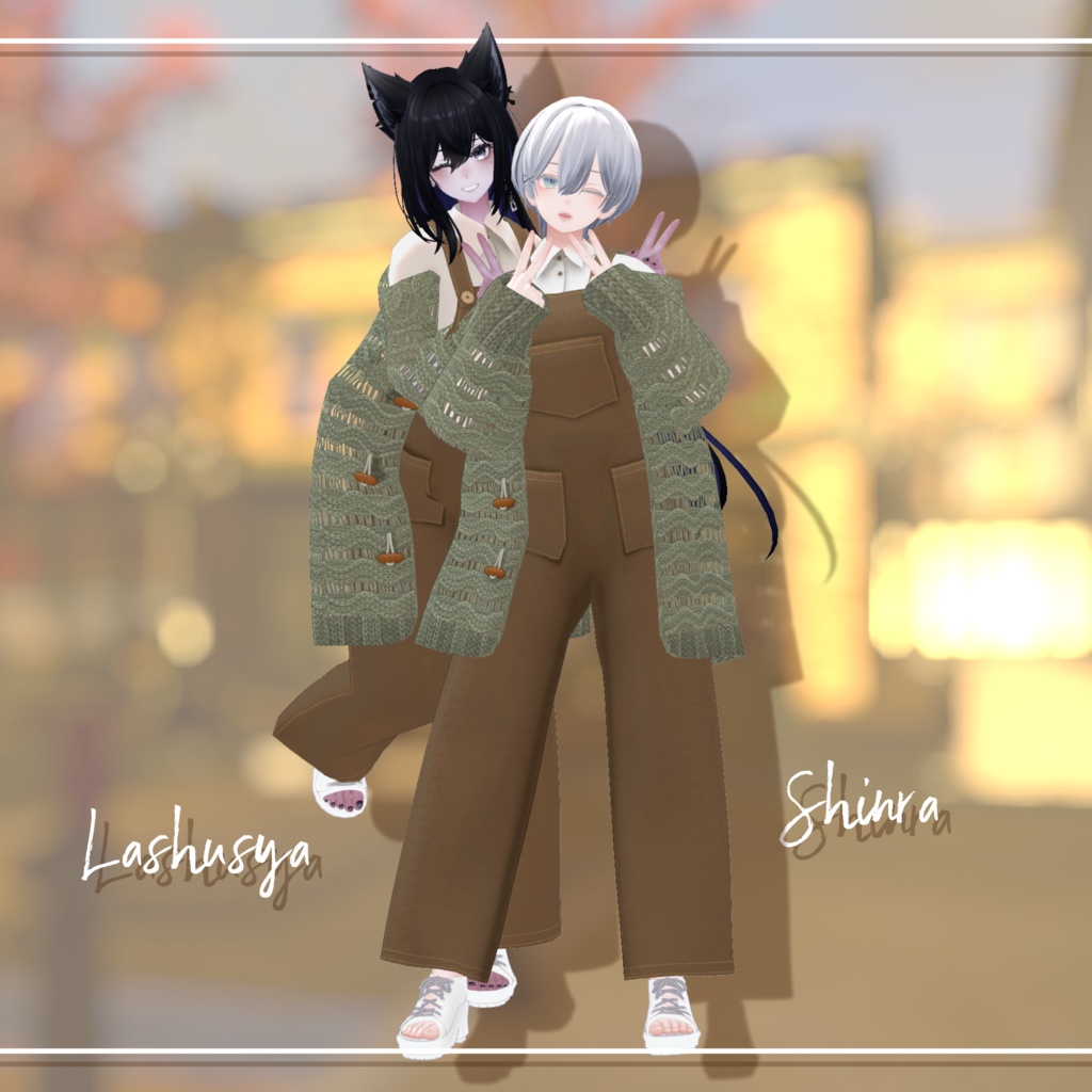 【複数対応】Autumn Overall