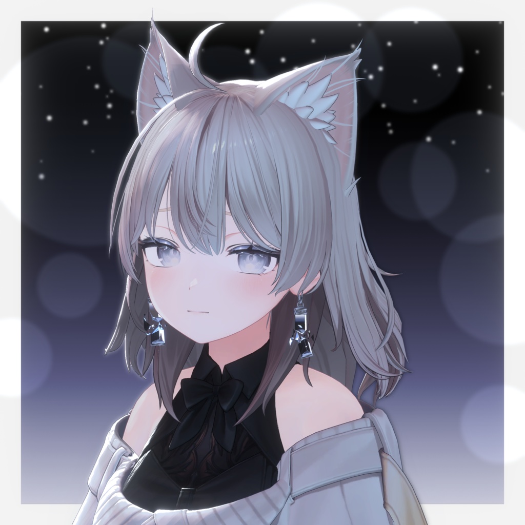 CrystalMemory【VRC向けピアス】