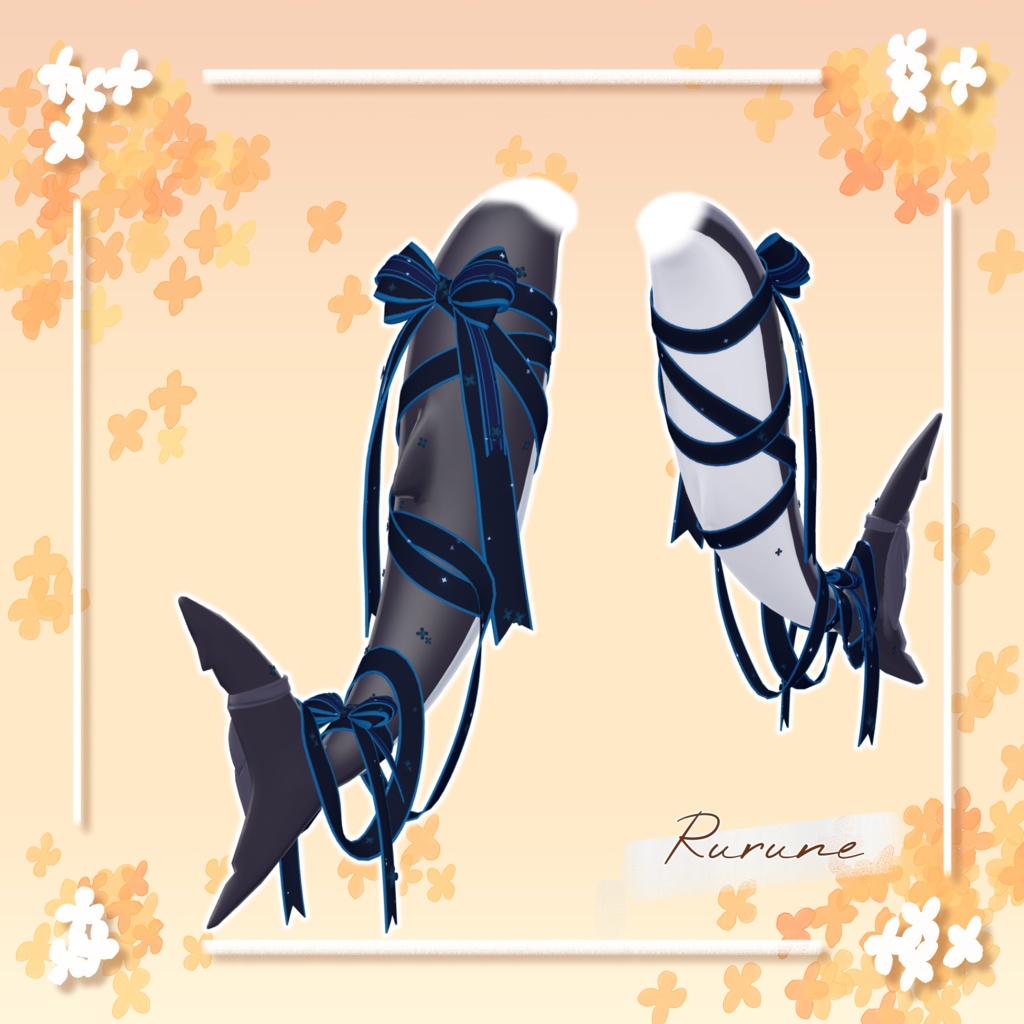 【18アバター+α対応】AutumnGift【VRC向けしっぽアクセサリー】