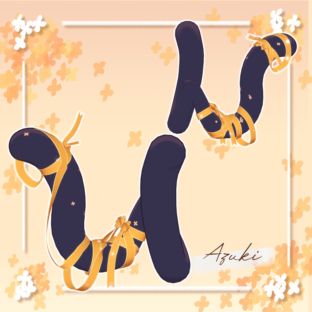 【18アバター+α対応】AutumnGift【VRC向けしっぽアクセサリー】