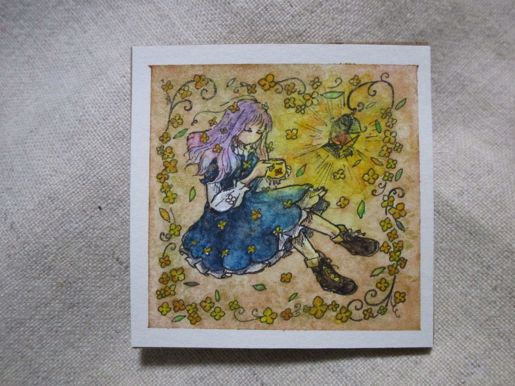 金木犀と女の子