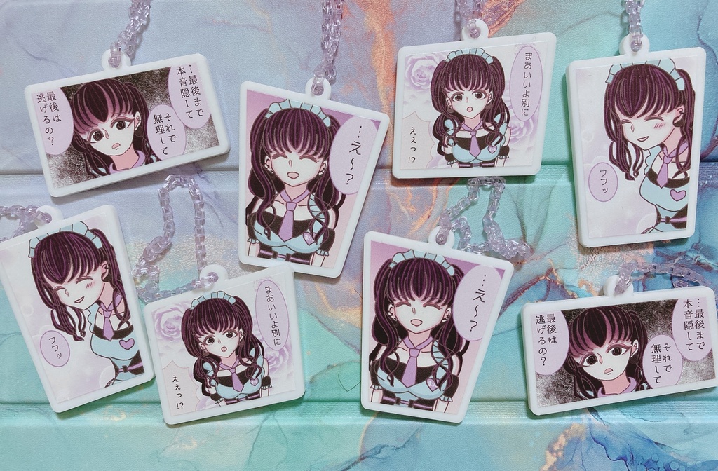 サエカちゃんは向いてない 茉梨奈アクキー