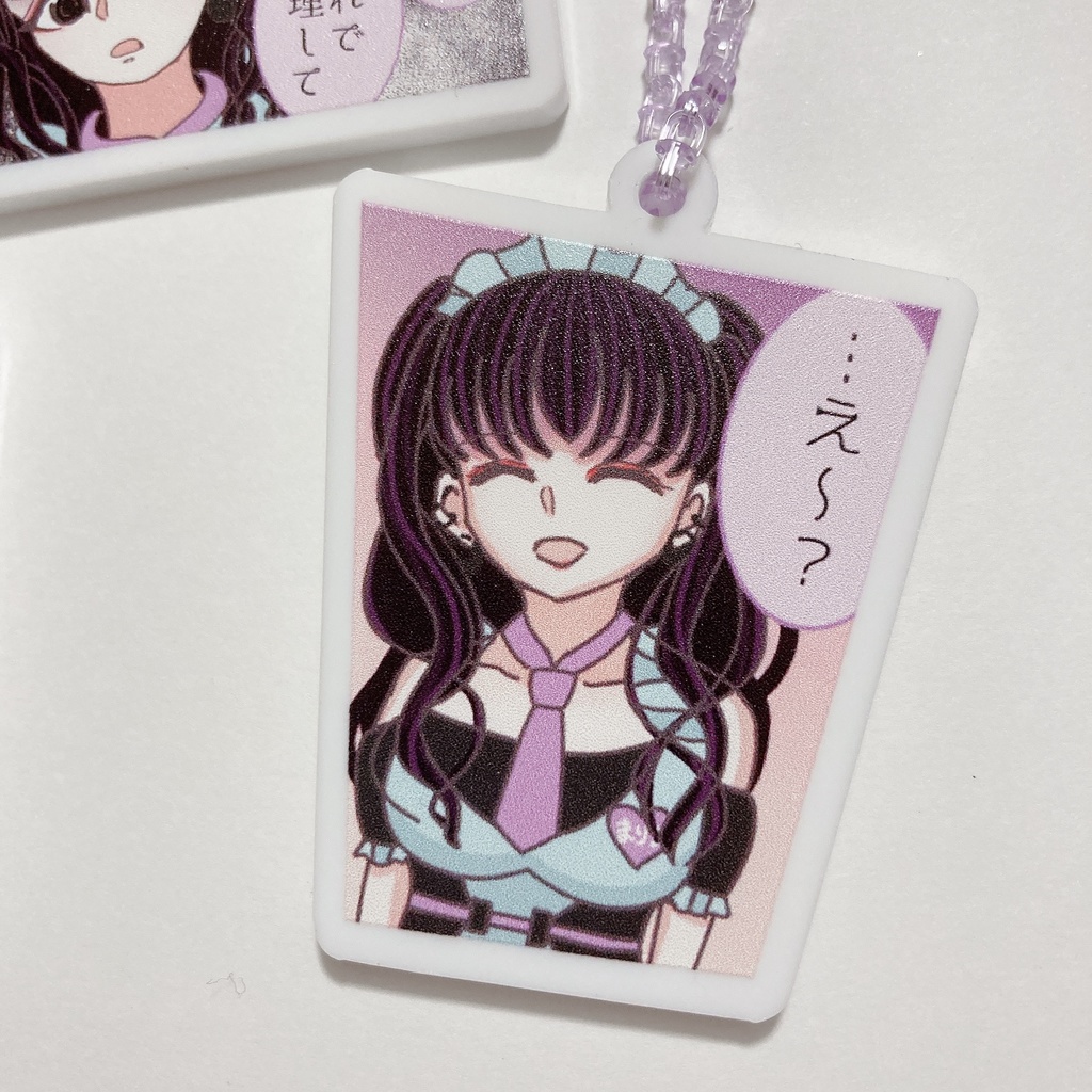 サエカちゃんは向いてない 茉梨奈アクキー