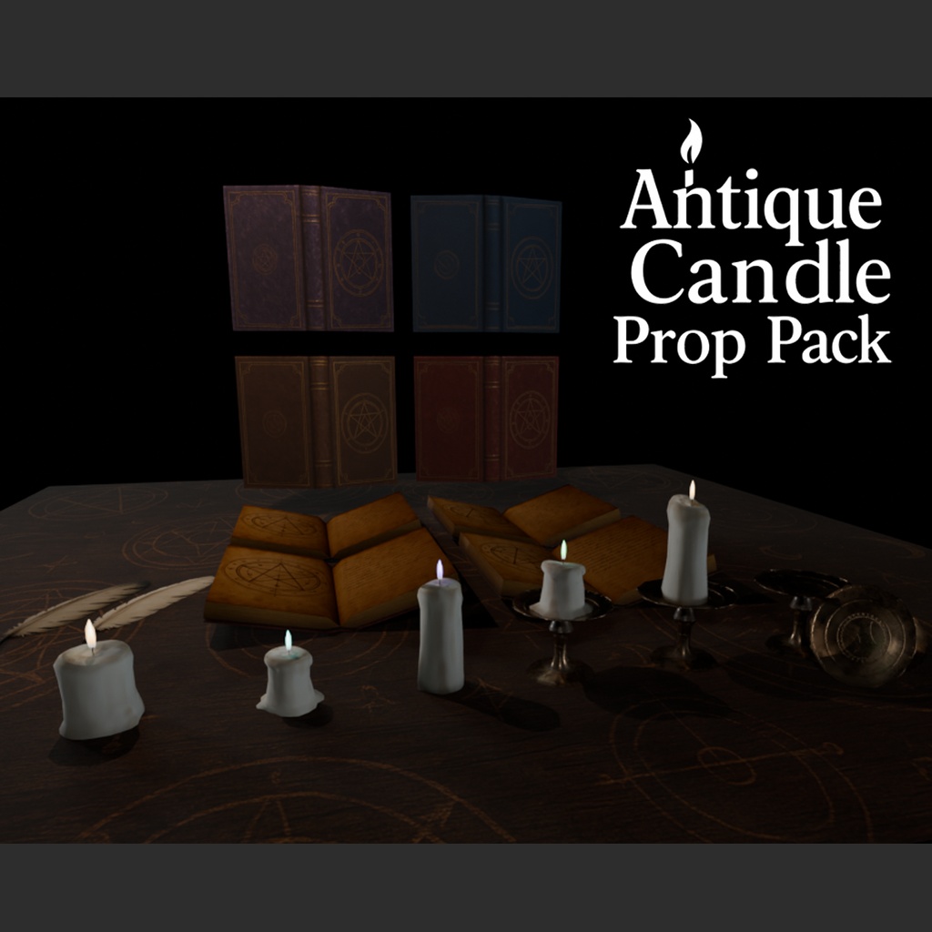 AntiqueCandlePropPack
