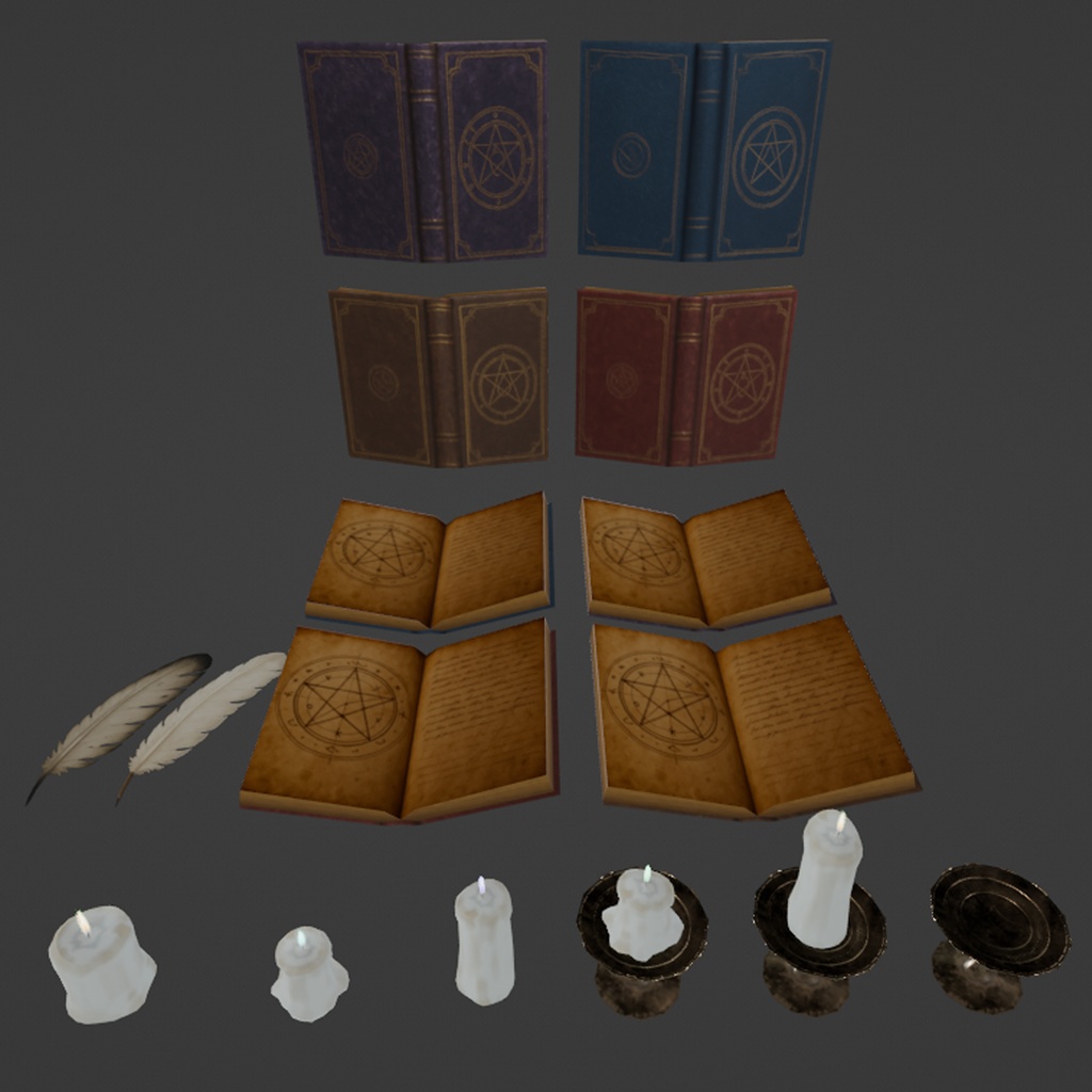 AntiqueCandlePropPack