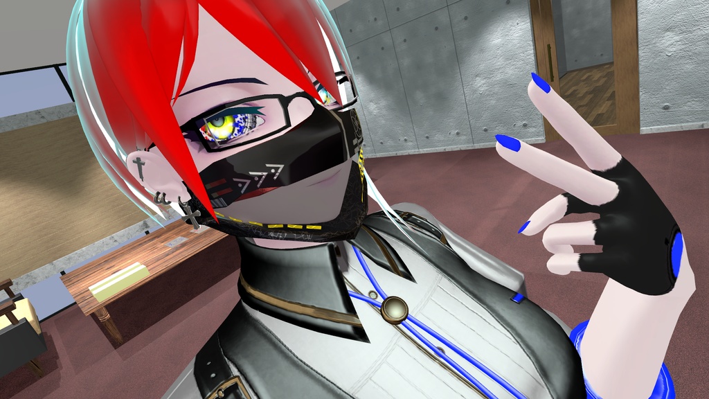 サイバーパンクマスク「KAGURA」