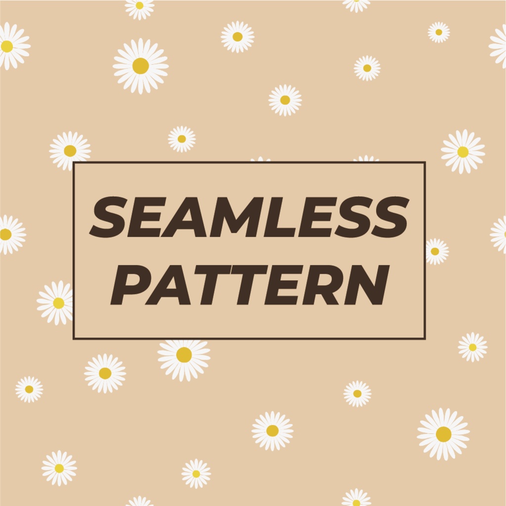 Flowers Seamless Pattern / 花柄パターン