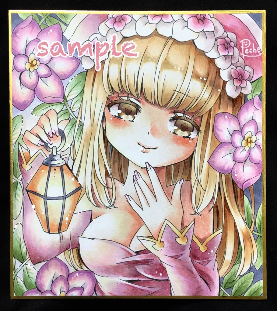 【リクエスト】フルカラー小色紙