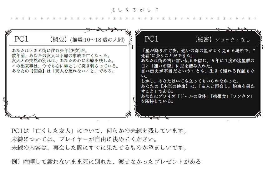 インセイン「ほしをさがして」(PDF版)