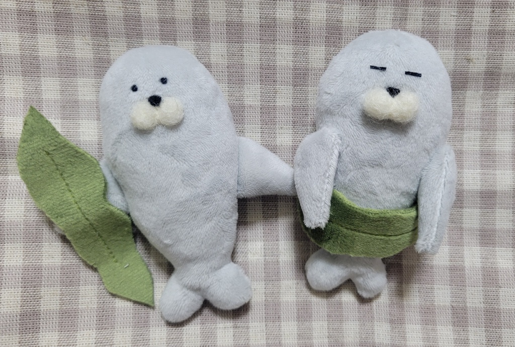 あざらしのぬいぐるみ
