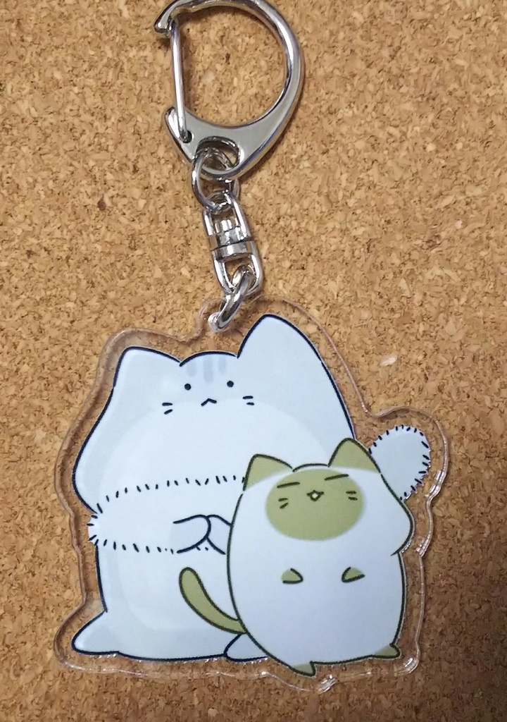 しゃむとのるうぇいアクキー