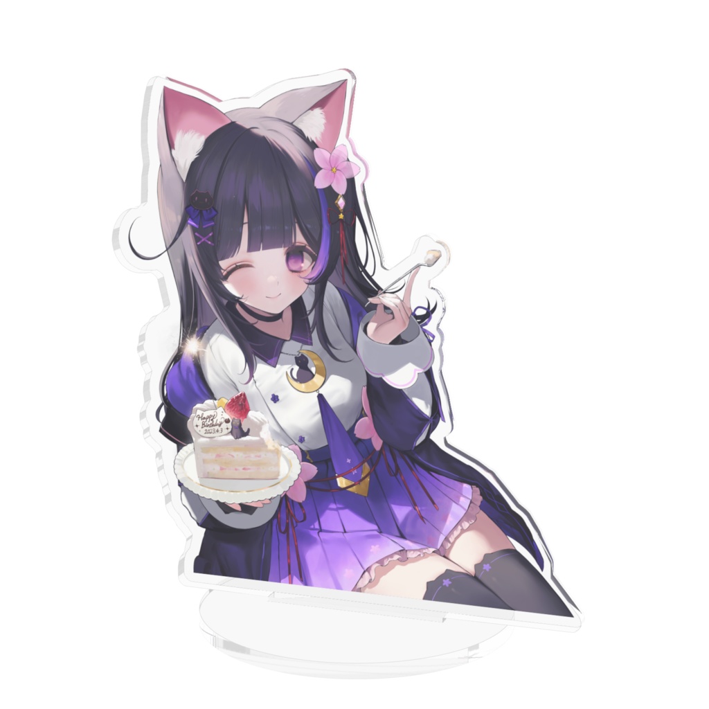 黒月夜桜 誕生日記念2023【黒月夜桜/Vtuber】