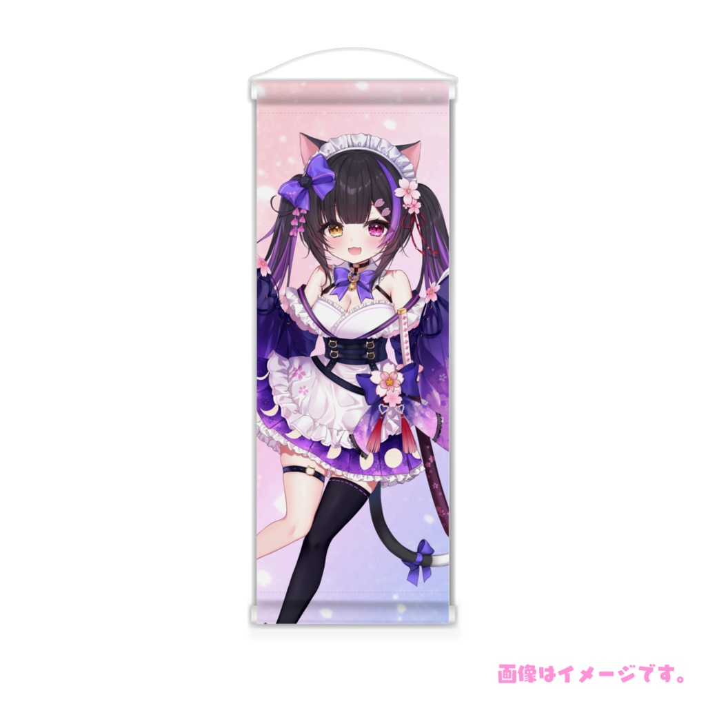 黒月夜桜 新衣装&誕生日記念2024【黒月夜桜/Vtuber】