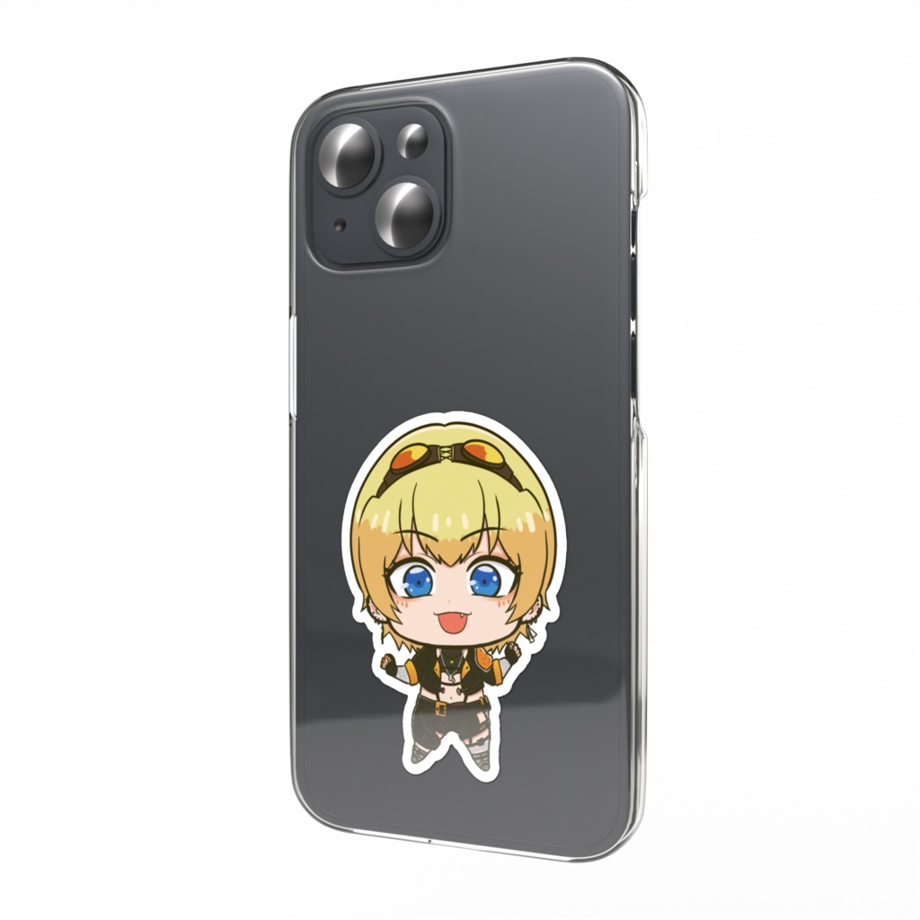 【皆月悠希】スマホステッカー