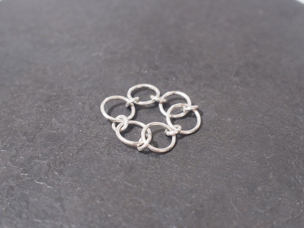 シルバーチェーンリング
