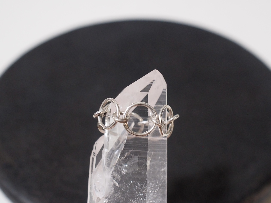 シルバーチェーンリング