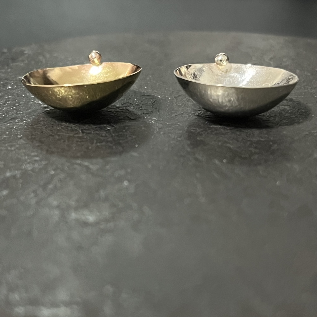 お香トレイ(コーンタイプ) シルバー大