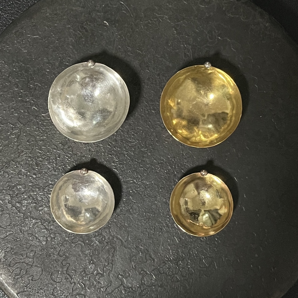 お香トレイ(コーンタイプ) ゴールド小