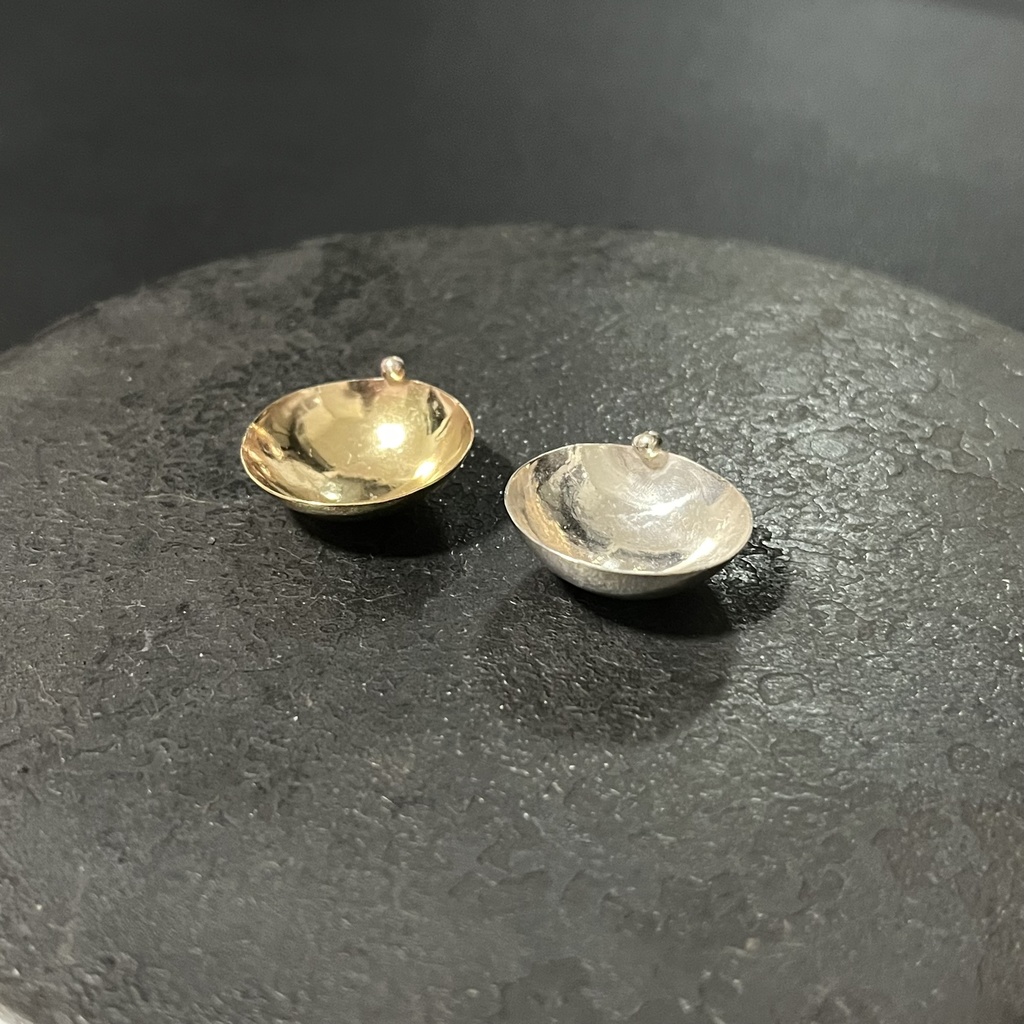 お香トレイ(コーンタイプ) シルバー小