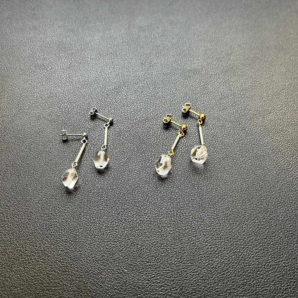 カレンシルバーピアス/ゴールド