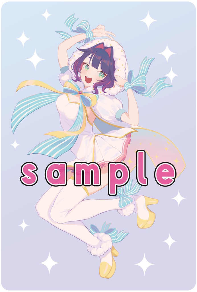 クリアポストカード(冬)