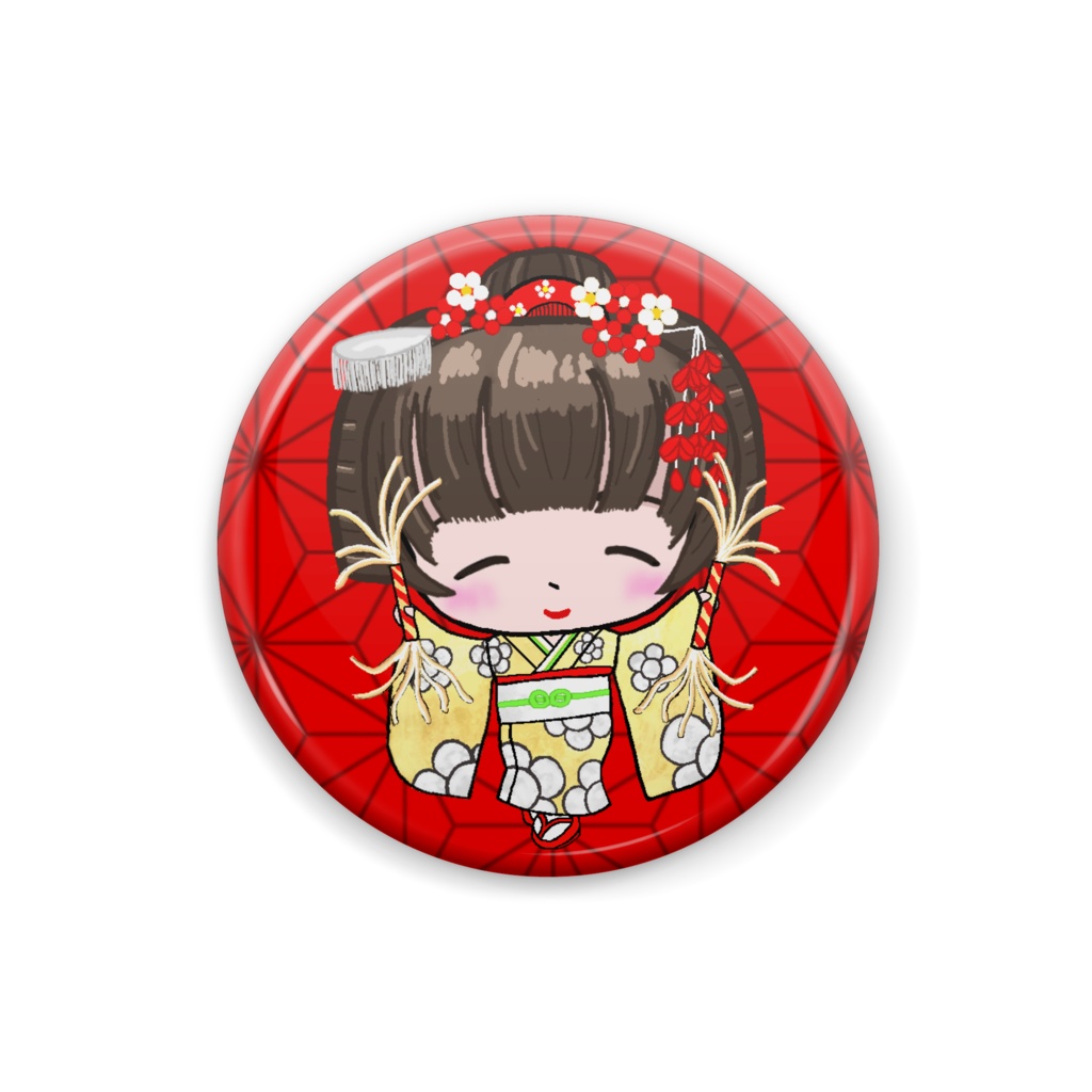 のんちゃんサンバ缶バッチ