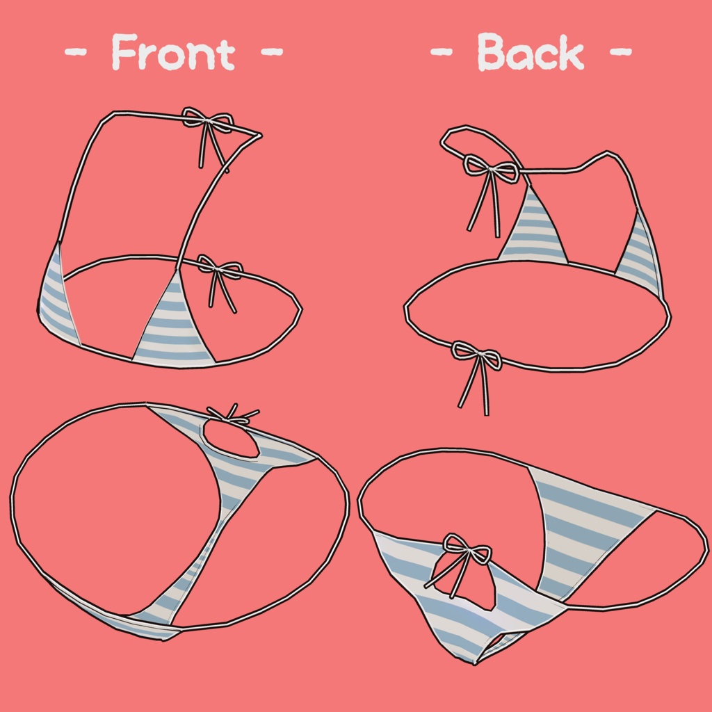 Patoちゃん専用ビキニ "Pato_bikini"