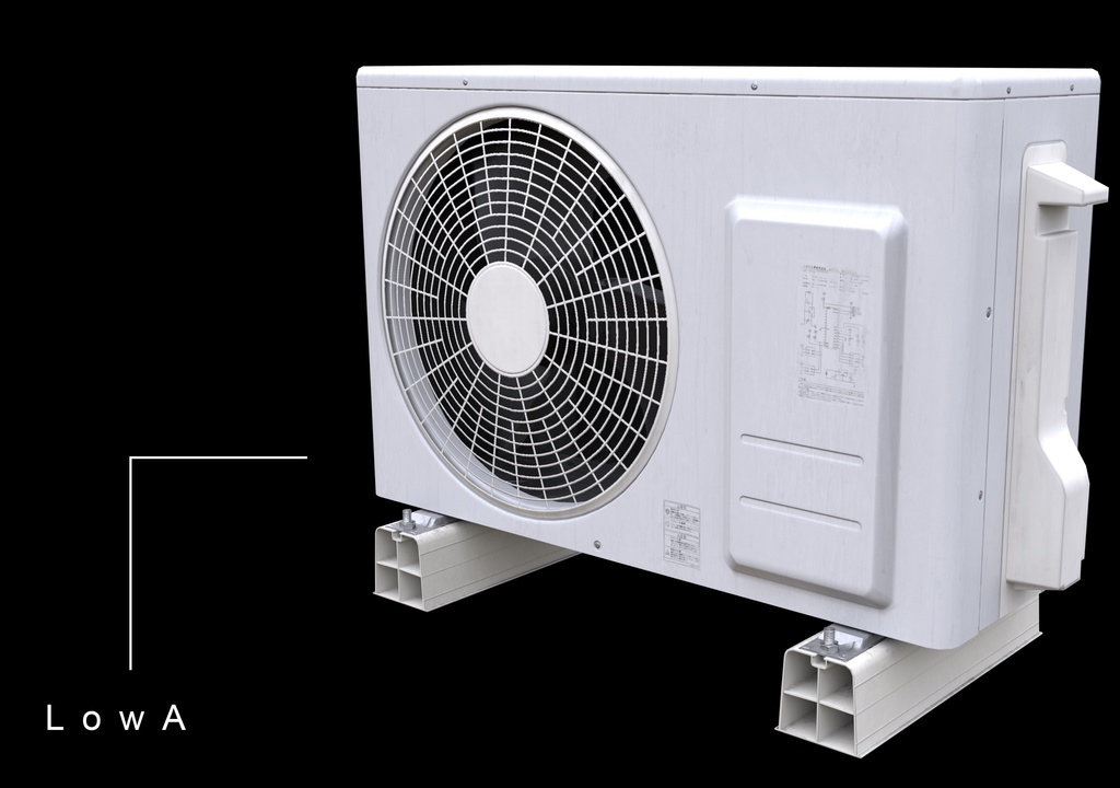 【商業利用可‼】室外機ゲームモデル4種