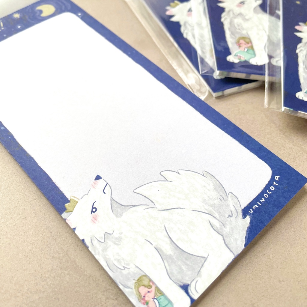 🐺もふ うるふ一筆せん | オオカミの森グッズ