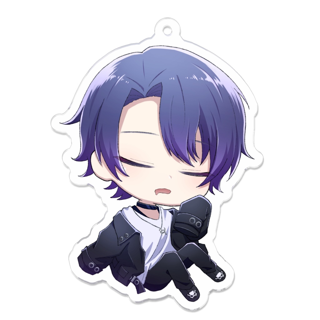 ヒダムねむねむアクキー