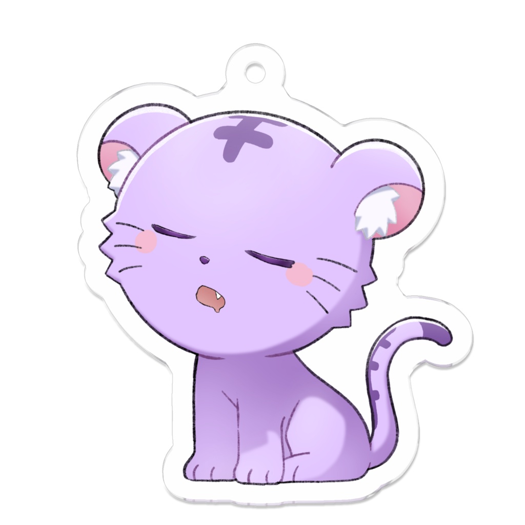 くろべェねむねむアクキー(ヒダムのペット)