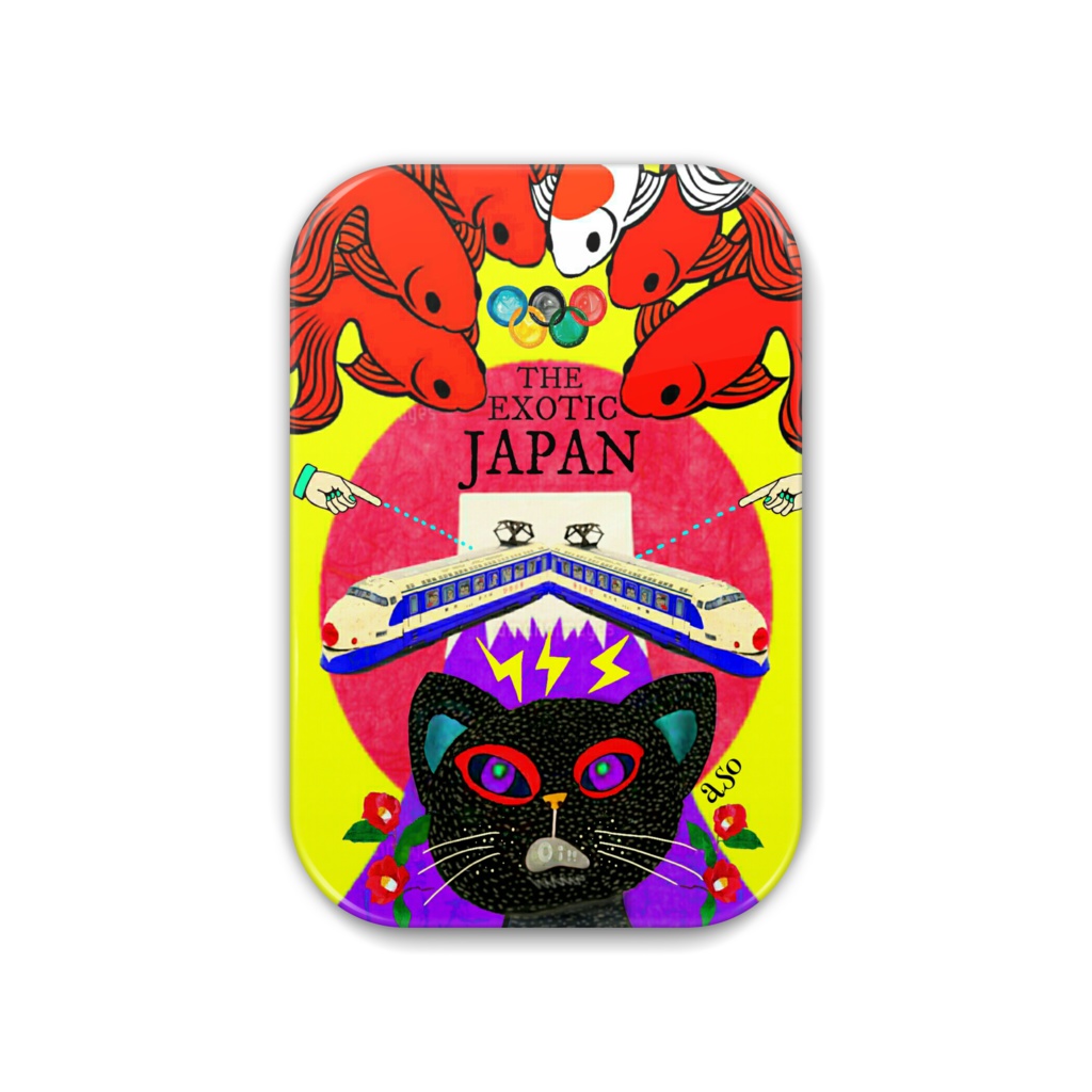 エキゾチック猫ジャパンバッジ