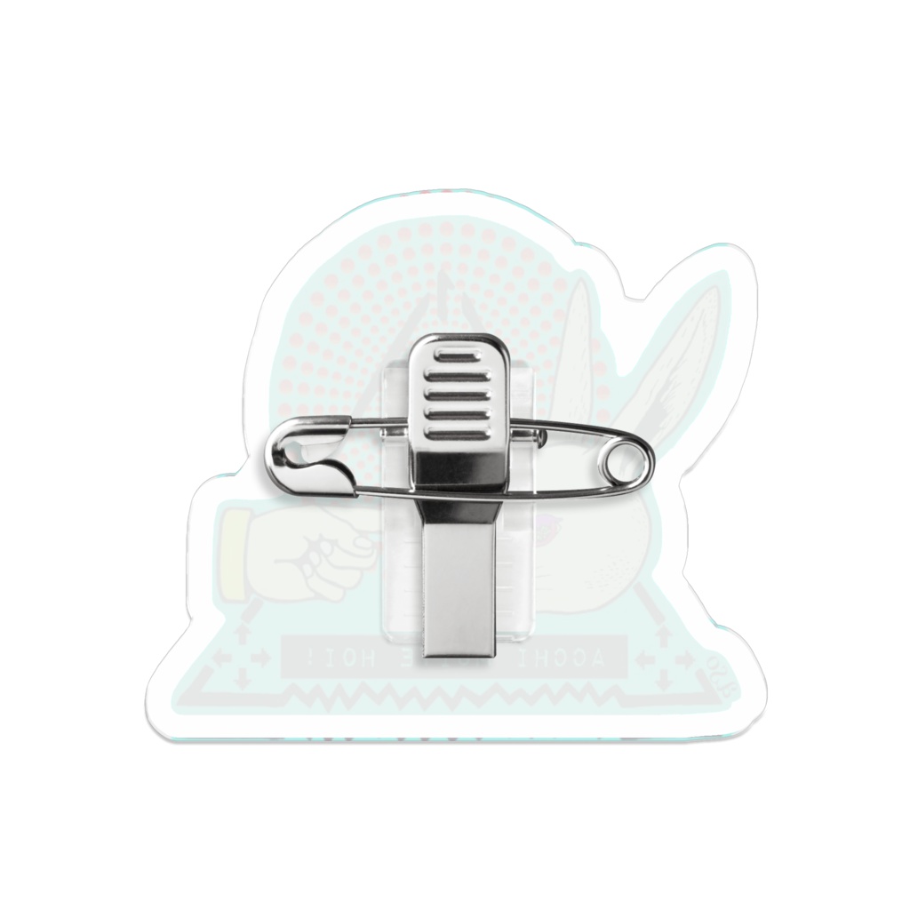 あっち向いてホイ!バッジ