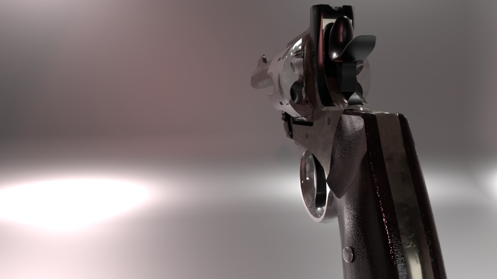 Webley Mk VI Revolver3Dモデル